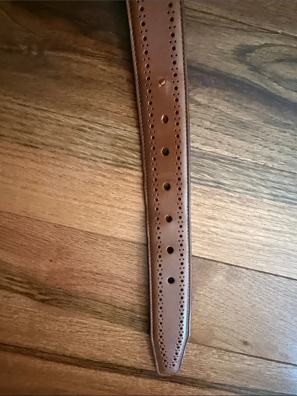 Allen Edmonds Classic Brown Leather Men's Belt
